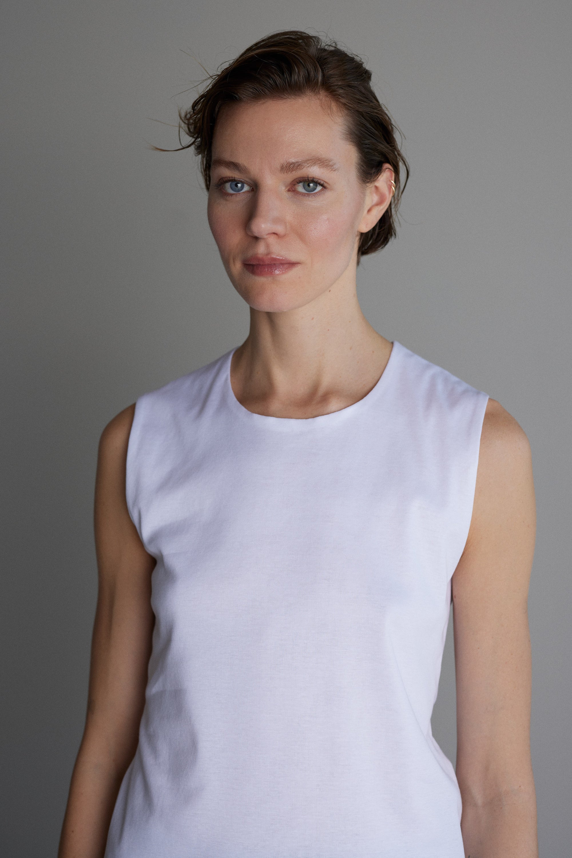 Jersey Top Colette in Weiss