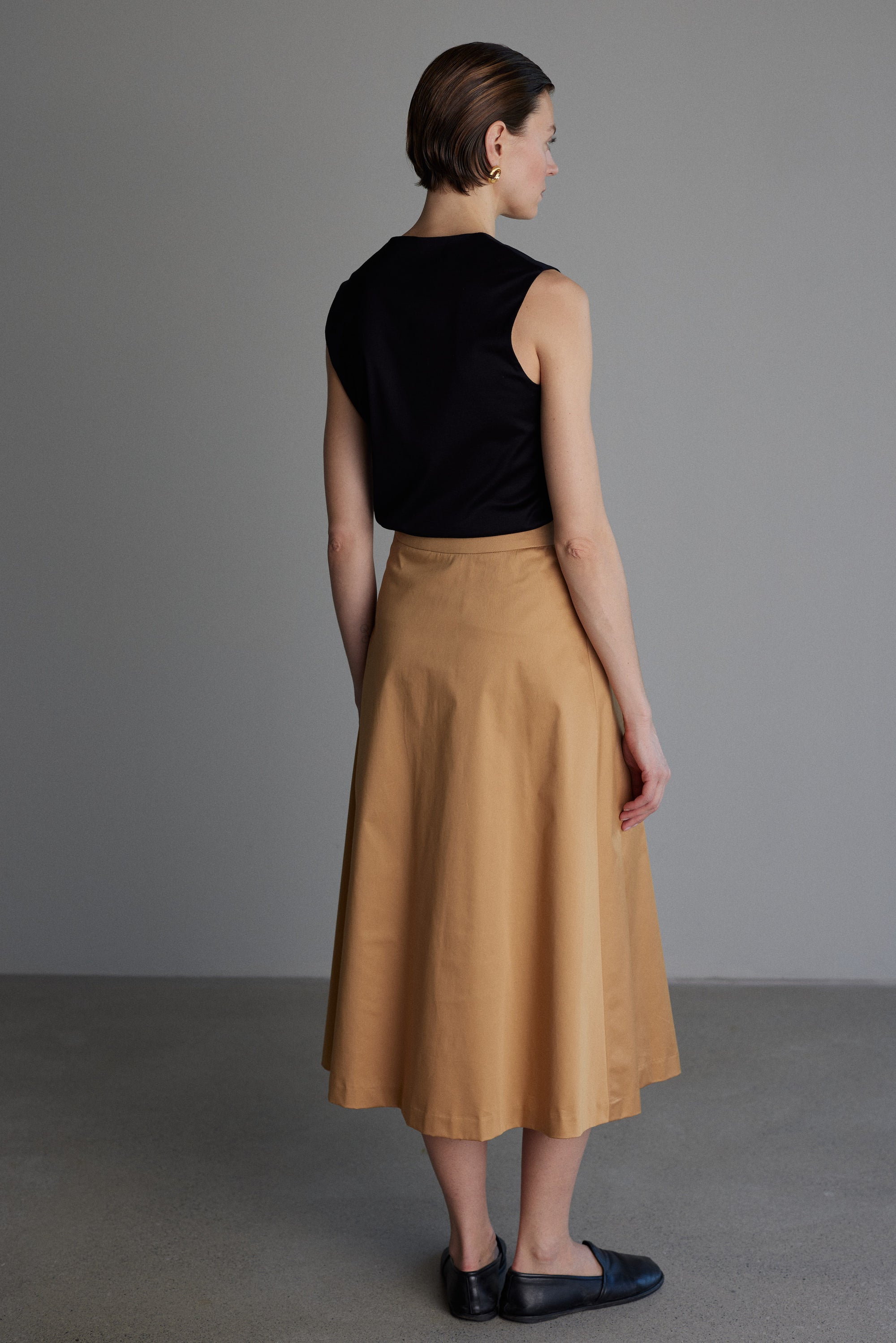 Jupe Avril in Gold
