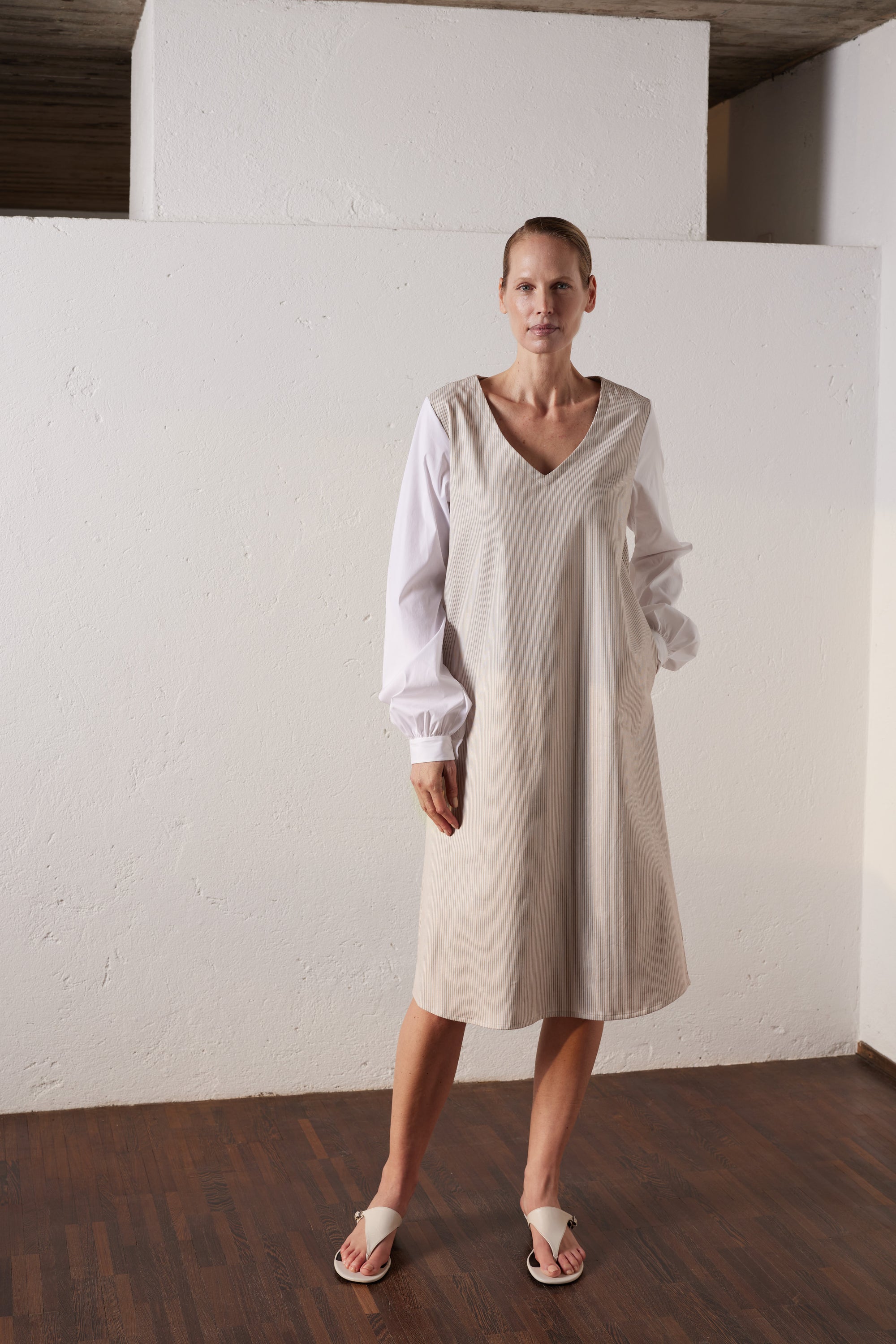 Kleid Joana gestreift