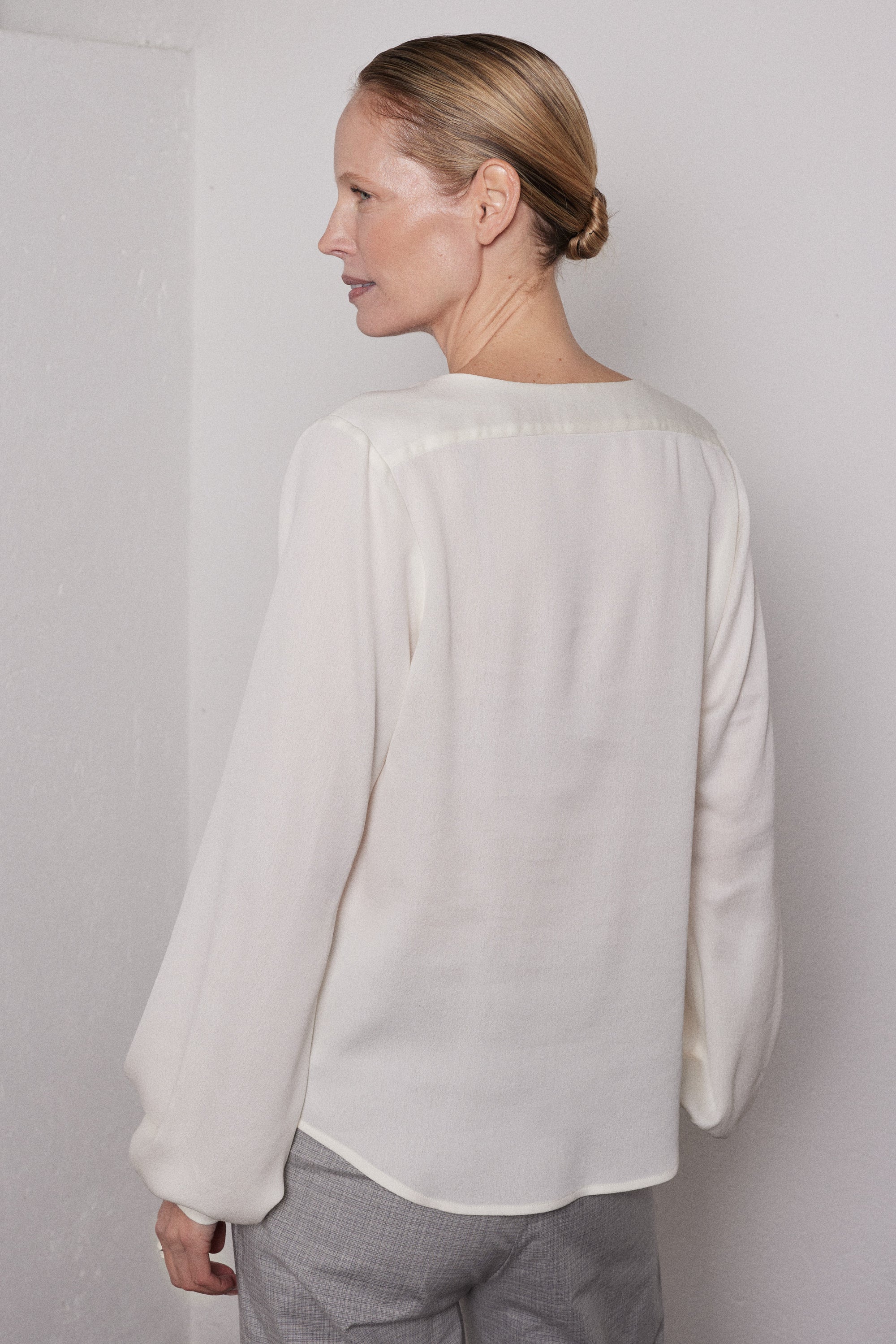 Bluse Masa in Ecru