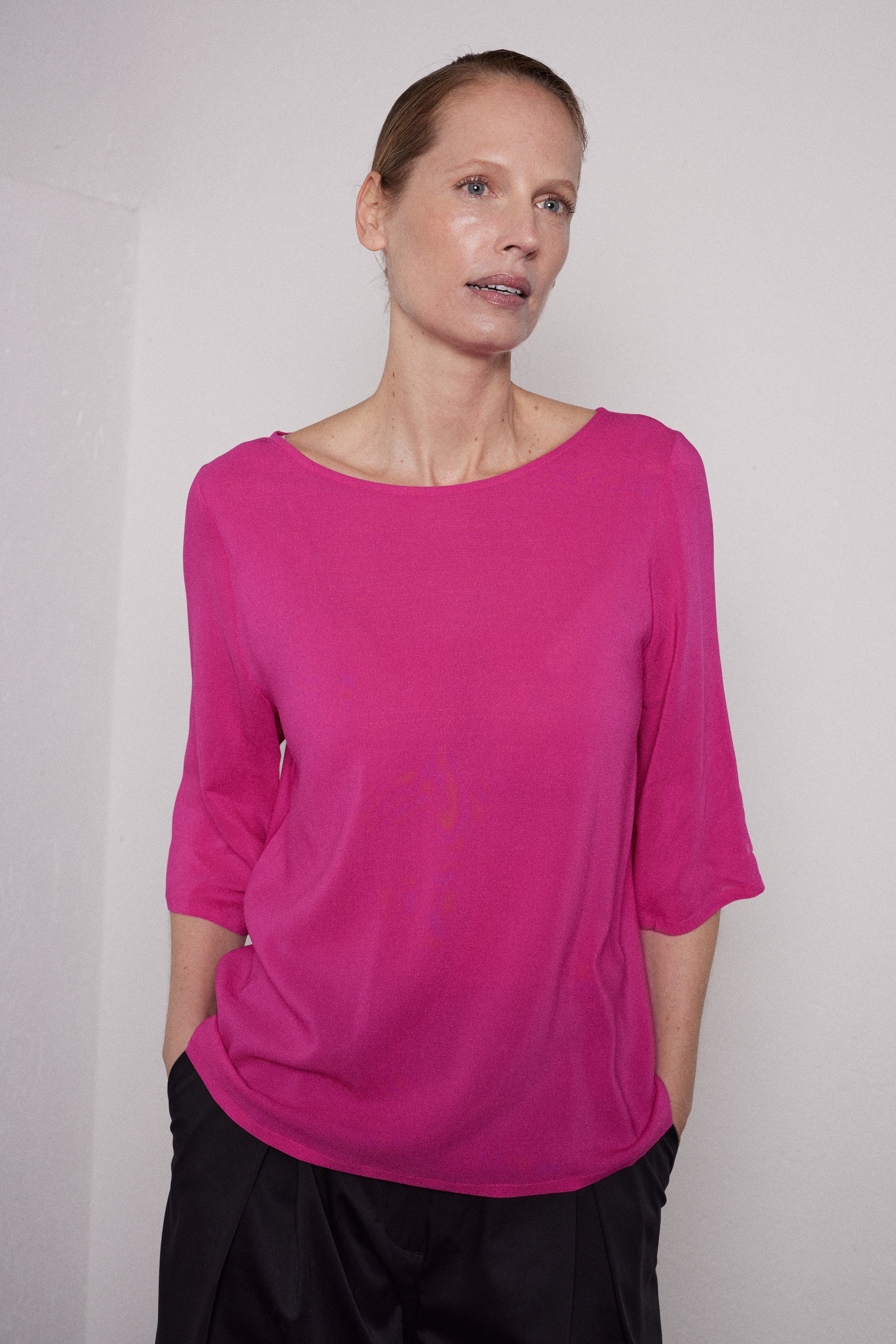 Top Molli in Fuchsia