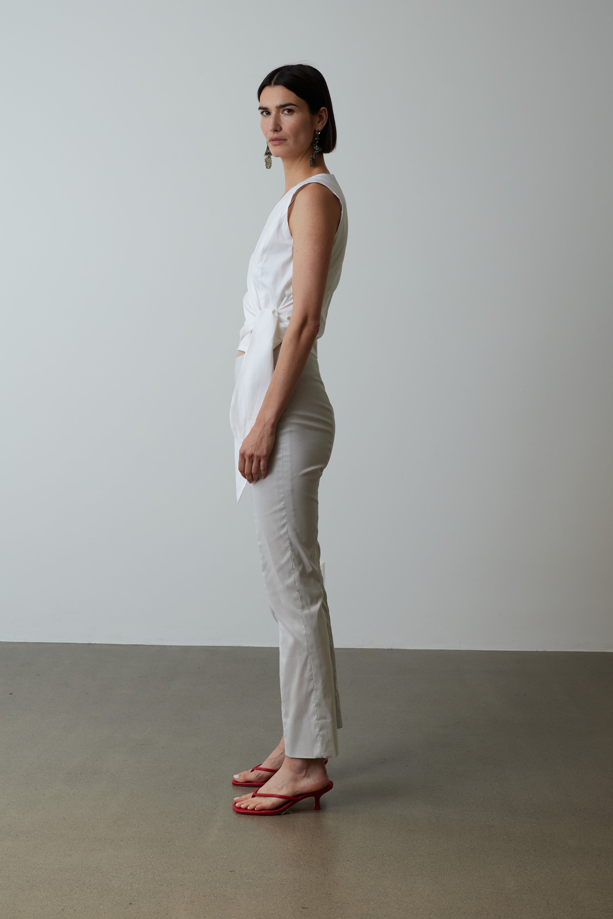 Ecla trousers in silver